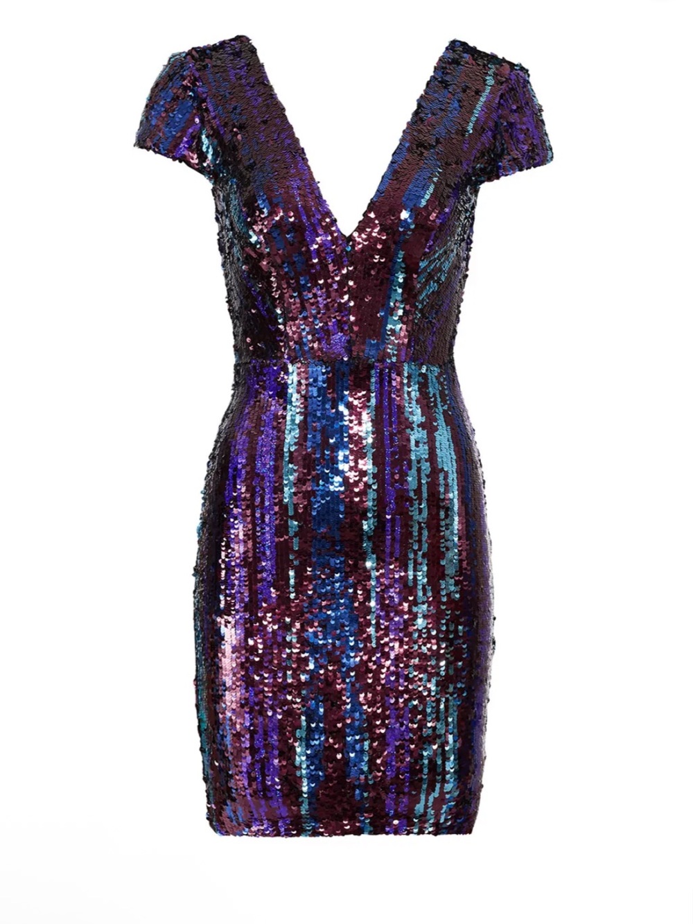 Dress The Population Zoe Sequin Mini Dress